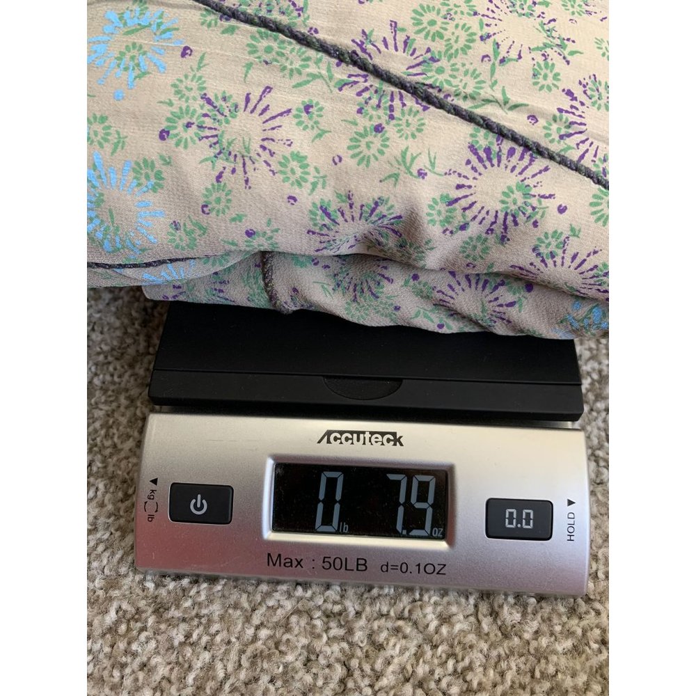 Free People Pale Mint Embroidered Tunic with Purple Trim - Picture 13 of 13